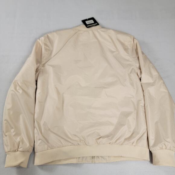 CLSC Mens Sucks to Suck Varsity Script Jacket 'LA' Beige Sz M NWT (685) - Picture 2 of 9